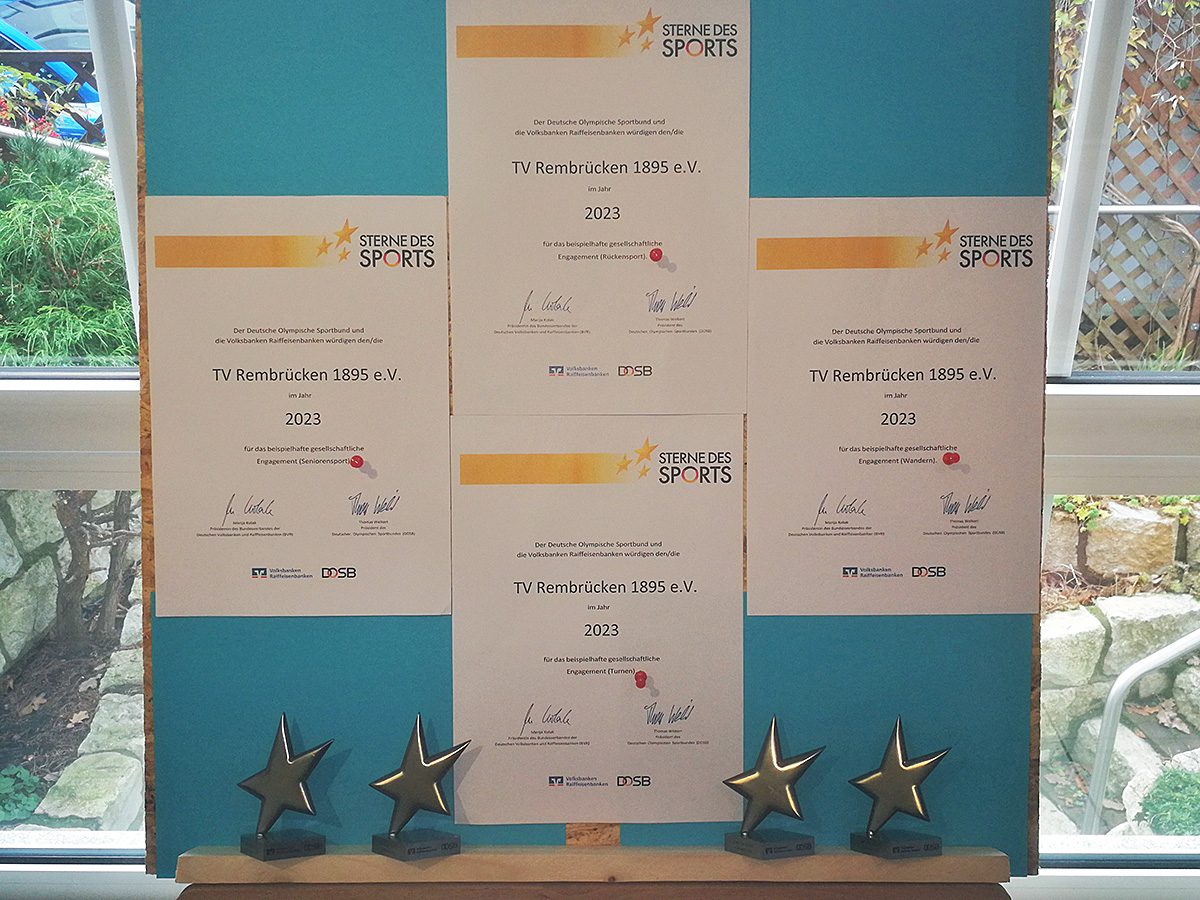 tvr sterne des sports urkunden